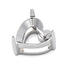 304 Stainless Steel Rhinestone Claw Settings STAS-U042-05B-P-2