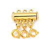 Brass Magnetic Slide Lock Clasps AJEW-PH01208-03-1
