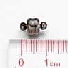 Brass Magnetic Clasps with Loops KK-H361-B-4