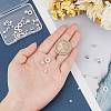 60Pcs 10 Style Brass Beads KK-SC0002-62-3
