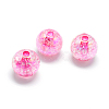 Crackle Style Acrylic Beads MACR-S825-20mm-2