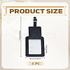 1Pc PU Leather Luggage Tag FIND-LP0008-75-2
