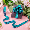 1 Roll Imitation Leather Polyester Ribbon LC-TA0001-02A-6