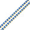 Brass Rhinestone Strass Chains CHC-N017-003B-B08-2