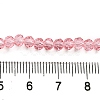 Transparent Baking Paint Glass Beads X1-DGLA-A034-T4mm-D08-4