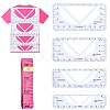 Plastic Multifunction Rulers TOOL-GF0001-58-1