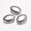 Tarnish Resistant 316 Stainless Steel Locket Pendants X-STAS-G168-15P-1