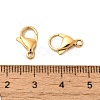 Ion Plating(IP) 304 Stainless Steel Lobster Claw Clasps Hand Polished STAS-AB13-G-01-3