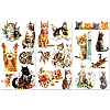3 Sheets 3 Styles PVC Waterproof Decorative Stickers DIY-WH0404-069-1
