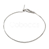 Non-Tarnish 304 Stainless Steel Add a Bead Adjustable Box Chains Bracelets for Women BJEW-M307-01A-P-1