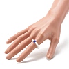 Handmade Glass Beads Stretch Rings RJEW-JR00373-3