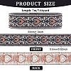 Ethnic style Embroidery Polyester Ribbons OCOR-WH0077-27C-2