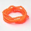 Baking Paint Transparent Glass Bead Strands X-GLAA-S031-4mm-27-2