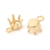Ion Plating(IP) 304 Stainless Steel Charms Rhinestone Claw Settings STAS-U025-02A-G-2