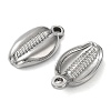 Non-Tarnish 304 Stainless Steel Pendants STAS-M323-35P-2