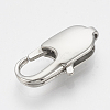 Tarnish Resistant 304 Stainless Steel Lobster Claw Clasps STAS-T033-29B-2