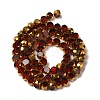 Electroplate Glass Beads Strands EGLA-P061-01B-05-2