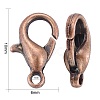 Zinc Alloy Lobster Claw Clasps E103-NFR-3
