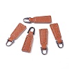 PU Leather Zipper Puller FIND-WH0044-01B-1