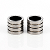 Non-Tarnish 201 Stainless Steel European Beads STAS-I149-33A-2