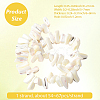 1 Strand Dyed Natural Trochus Shell Beads Strands SSHEL-PA0001-01B-2