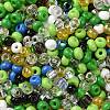 Opaque & Transparent & Metallic Colours 6/0 Glass Seed Beads SEED-A030-07B-2