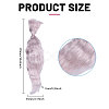 Artificial Wool Doll Wig Hair AJEW-WH0609-186F-2