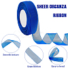 1 Rolls Sheer Organza Ribbon SRIB-CY0001-22A-01-3