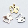 316 Surgical Stainless Steel Pendants STAS-K178-08-1