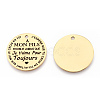 201 Stainless Steel Pendants STAS-T064-37G-31-1