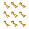 Brass Ice Pick Pinch Bails LS-X-KK-KK06-G-1