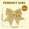 10Pcs Glitter Foam Bowknot Ornament Accessories FIND-GF0008-55B-2