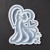 Lovers Shape Food Grade Silhouette Silicone Lollipop Molds DIY-D069-06-3