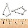 Non-Tarnish 304 Stainless Steel Chandelier Component Links STAS-B056-07P-03-3