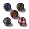 Natural Wood Large Hole Beads X-WOOD-S057-025-1