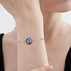 16Pcs 2 Colors 304 Stainless Steel Paperclip Chain Satellite Chain Bracelet Making BJEW-SP0001-32A-7
