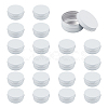 Round Aluminium Tin Cans CON-WH0079-13B-1