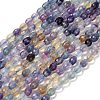 Natural Fluorite Beads Strands G-H320-A01-2