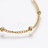304 Stainless Steel Anklets AJEW-H013-04-3