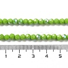 Opaque Glass Beads Strands EGLA-A035-P4mm-L15-4