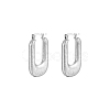 Stainless Steel U-Shaped Earrings for Women HS4549-2-1