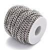 Tarnish Resistant 304 Stainless Steel Cuban Link Chain STAS-B019-02A-P-4