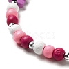 Maple Wood & Acrylic Jewelry Set SJEW-C003-02Q-3