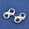 Brass Double-Sided Lobster Clasp for Jewelry Making KK-CBAA482-03S-2