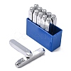Iron Metal Stamps AJEW-L060-10-2