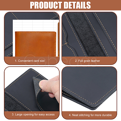 Cowhide Passport Protector Covers OFST-WH20007-024D-1