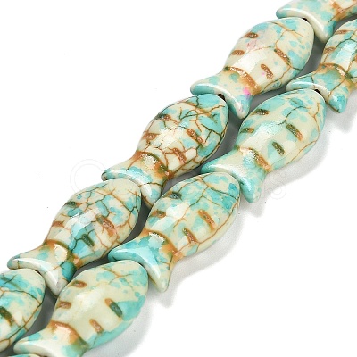 Synthetic Turquoise Beads Strands X-TURQ-F019-01I-1