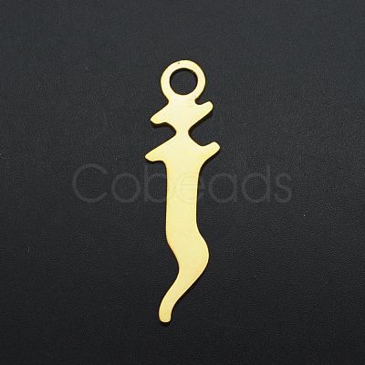 201 Stainless Steel Charms STAS-S105-JA570-J-1