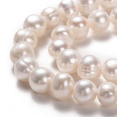 Natural Cultured Freshwater Pearl Beads Strands PEAR-L033-18-01-1