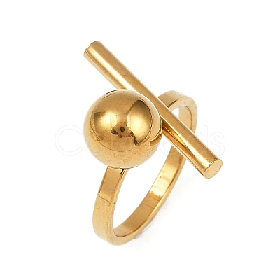 304 Stainless Steel Finger Rings for Women RJEW-Z107-02G-1